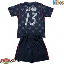 Camiseta Estados Unidos Tim Ream #13 Visitante Equipación para niños Mundial 2026 manga corta (+ pantalones cortos)